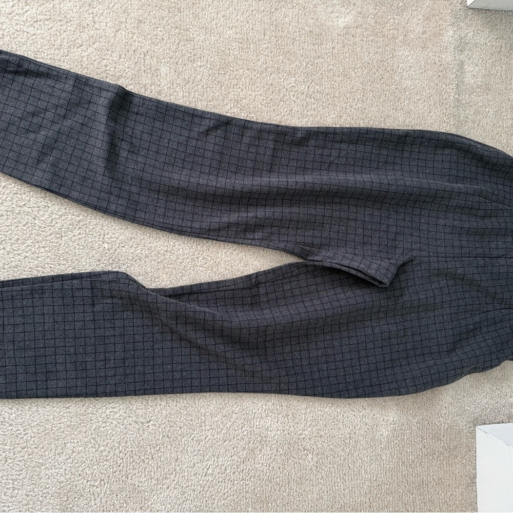 J. Jill Charcoal Quilted Pants